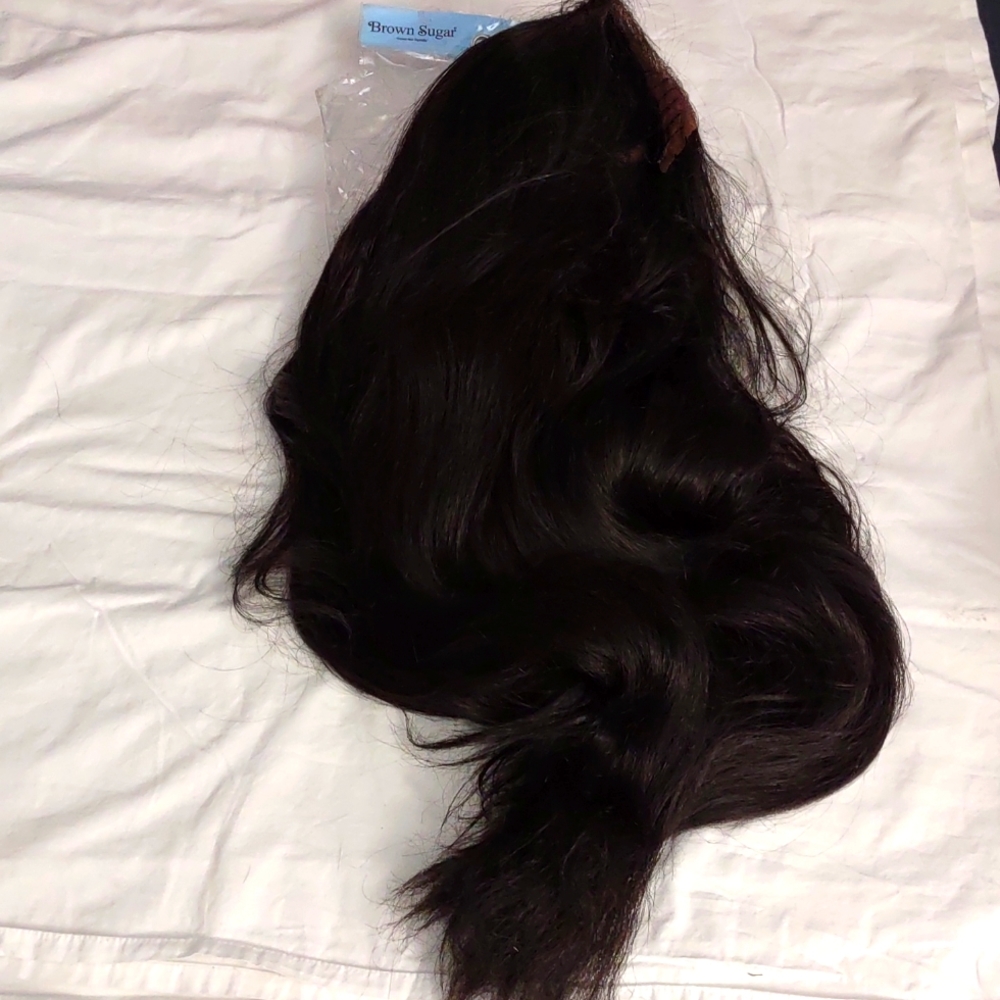 Human hair style mix